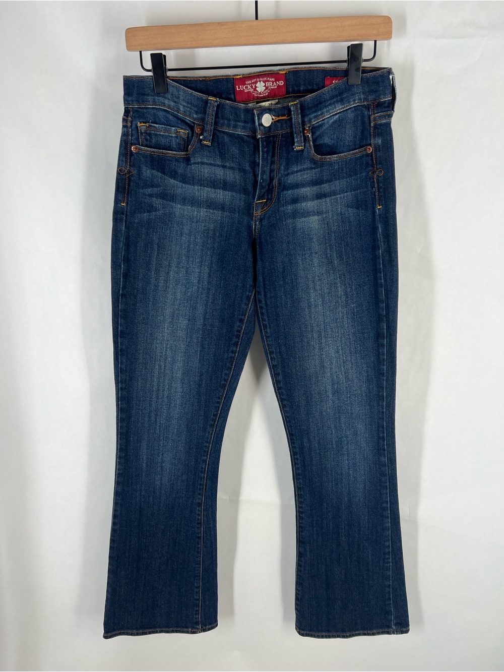 Lucky Brand Women's Dark Blue Flare Jeans